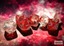 Polyhedral 7-Dice Set CHX27554 - Nebula Red/Silver Luminary
